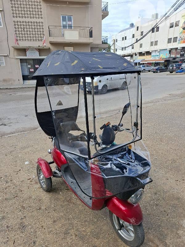 tricycle 3 wheels with battery lithium 1