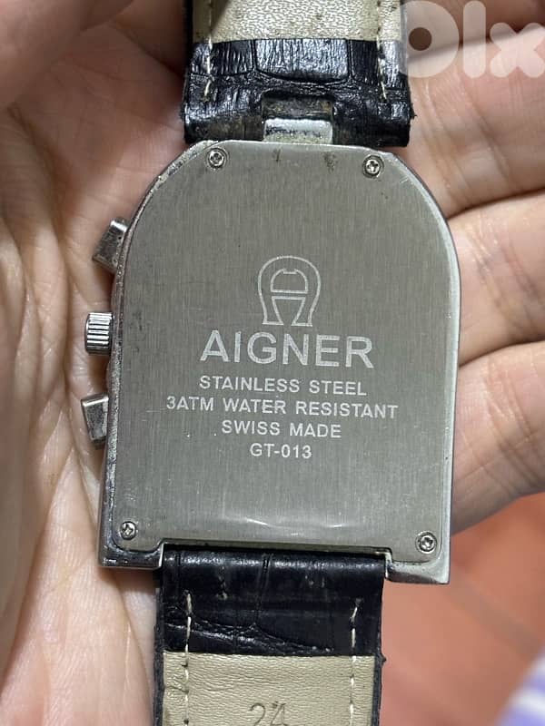 Aigner GT-013 Swiss made Quartz watch 2