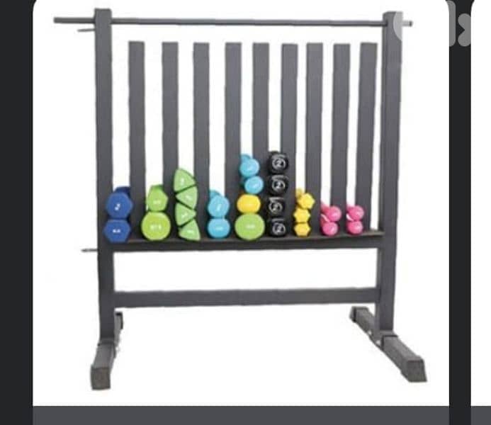 Dumbbell Rack Geo Gym Equipment معدات رياضية متنوعة 0