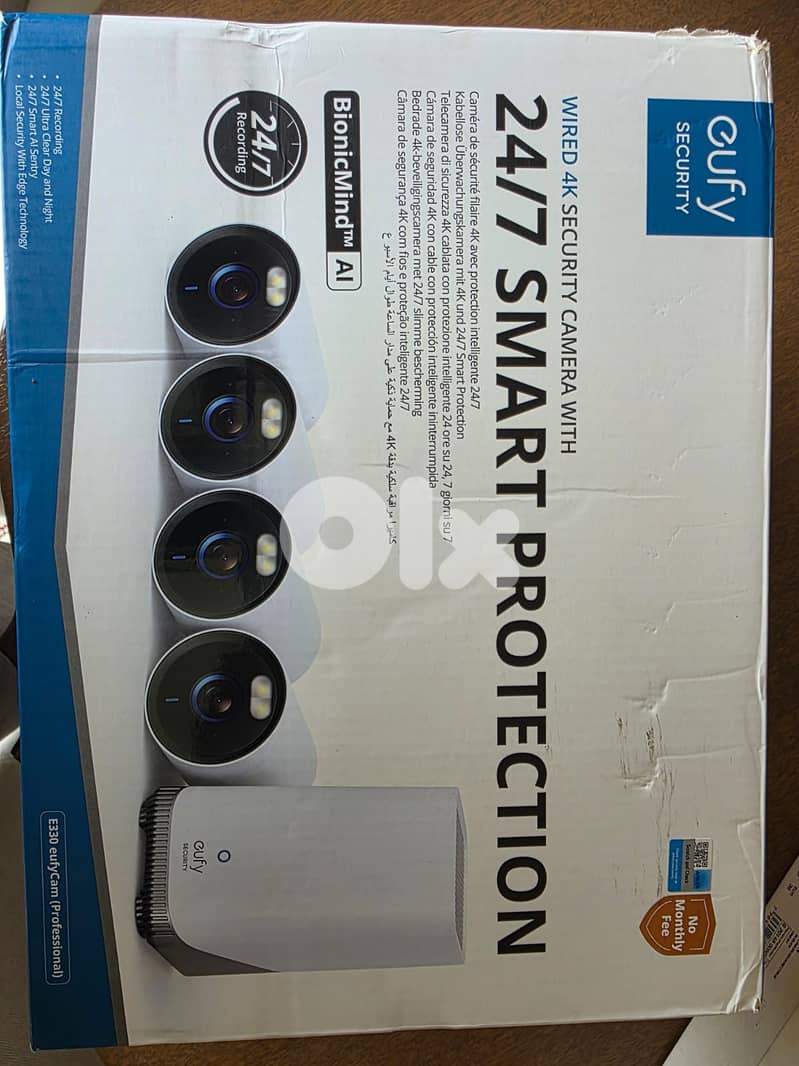 eufy Security System/E330 eufyCam (Professional) 4K 24/7 4