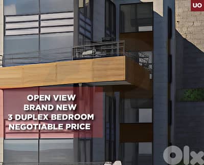 Open view - Brand new - 3 Duplex bedroom - Hazmieh REF#UO129914