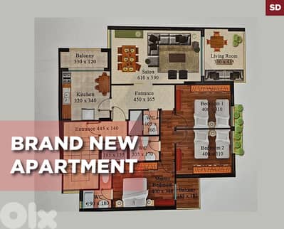 brand new apartment - Borj Abi Haidar / Beirut REF#SD129915