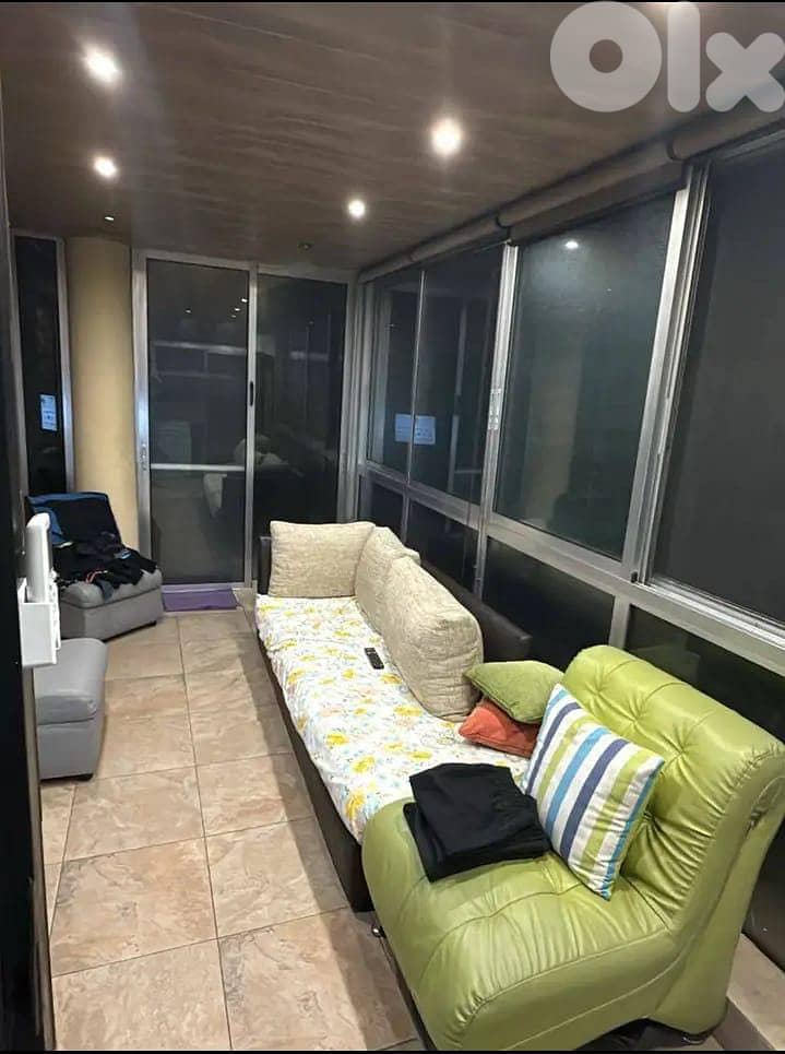 Fully Furnished Apartment in Bqennaya For Sale with Terrace |Open View 0