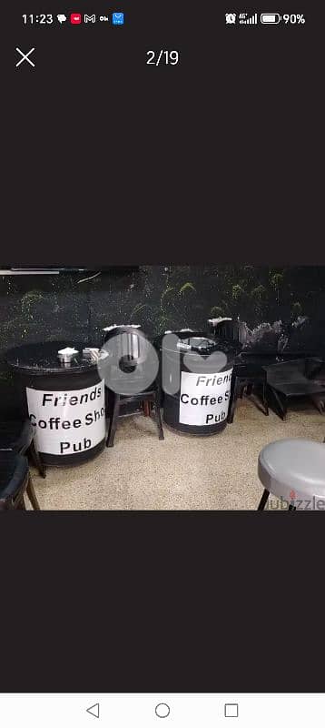 pub coffee shop needs 6