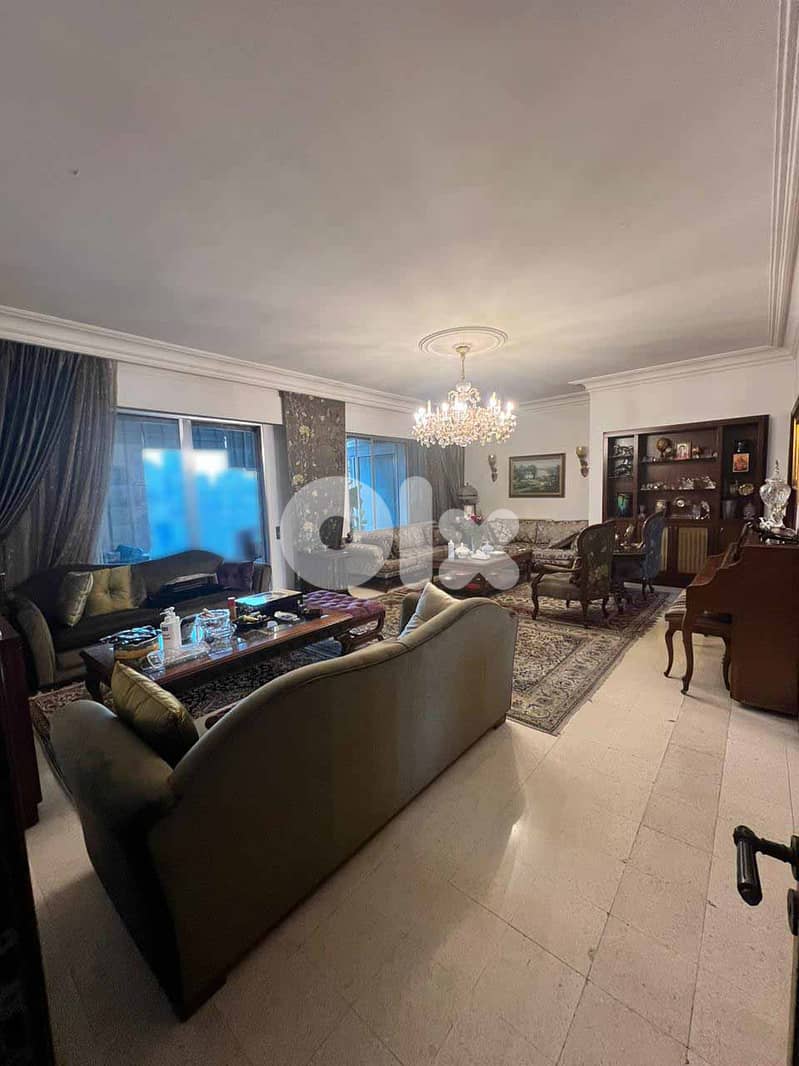 SPACIOUS APT IN HAMRA PRIME | SEA VIEW | 400SQ | 4 BEDROOMS | HA-328 0