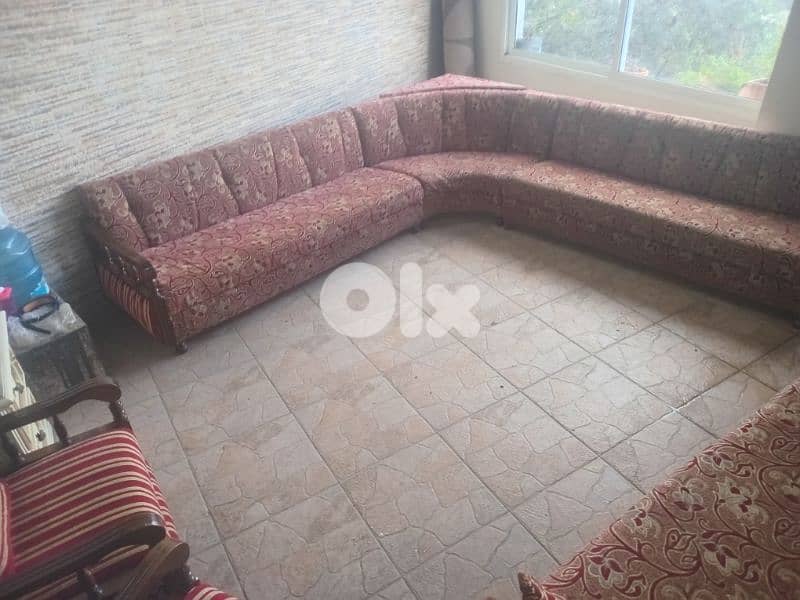 ٦ قطع كلون صندوق بيصيرو تخوت خشب سويدي الطقم جديد بعدو 2