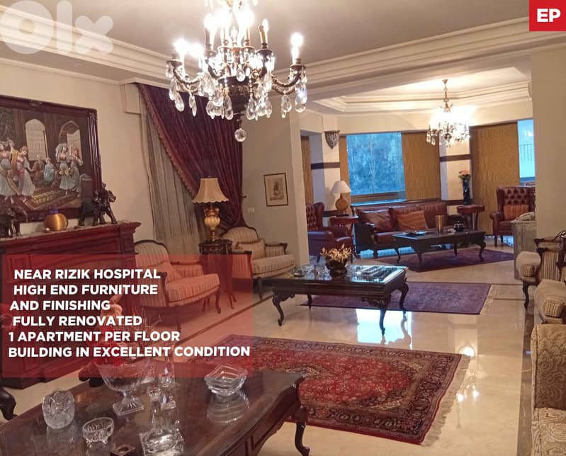 Fully renovated - Nestled in the heart of Achrafieh ! REF#EP129927 ! 0