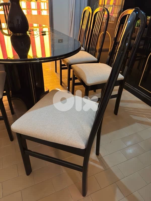 Full Dining Room Set for Sale -  طقم سفرة كامل للبيع 1