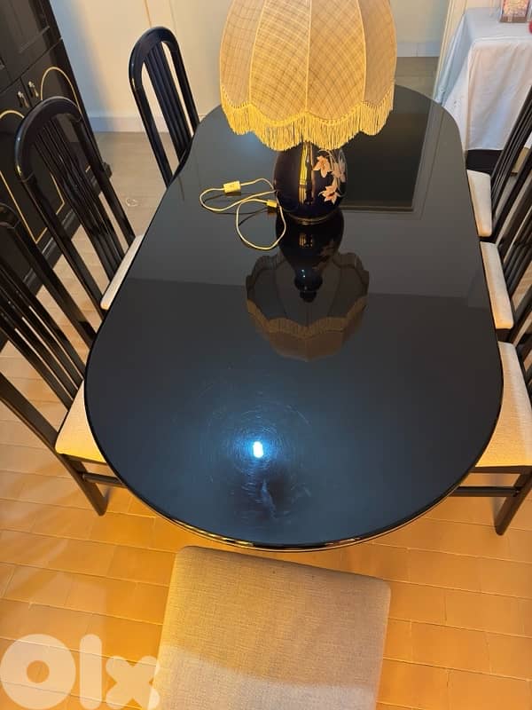 Full Dining Room Set for Sale -  طقم سفرة كامل للبيع 2