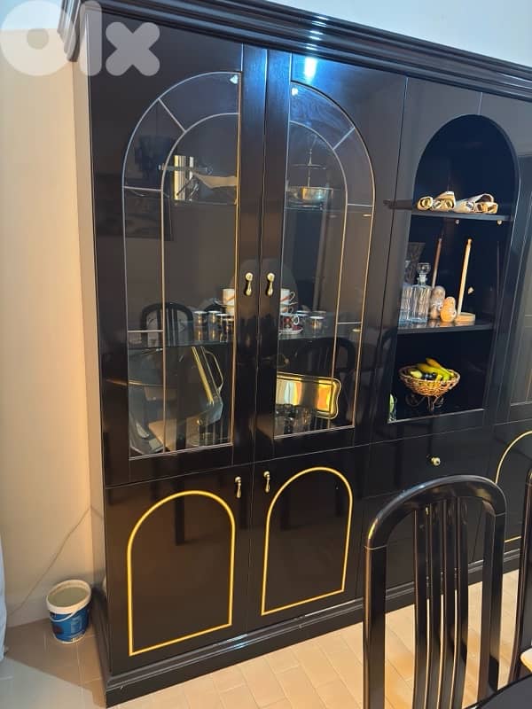 Full Dining Room Set for Sale -  طقم سفرة كامل للبيع 3