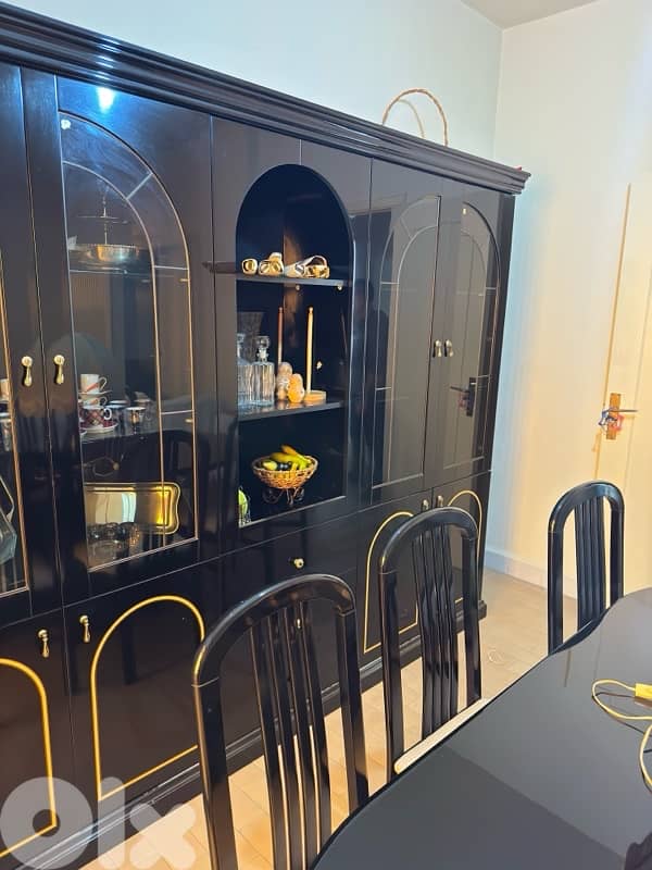 Full Dining Room Set for Sale -  طقم سفرة كامل للبيع 4