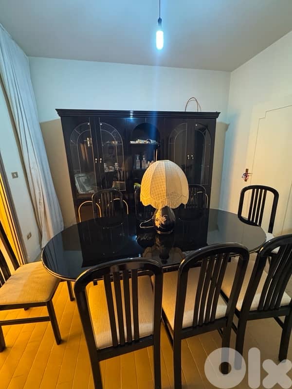 Full Dining Room Set for Sale -  طقم سفرة كامل للبيع 5