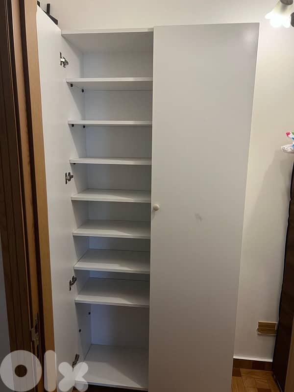 خزانة درفتين حجم كلا رفوف جديدة من المعمل بافضل الاسعار 1