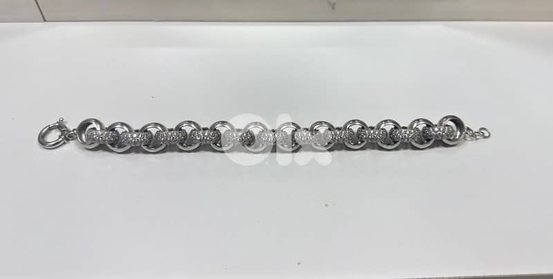 Round Cable Link Bracelet - Sterling Silver 925 - Australuan made 2