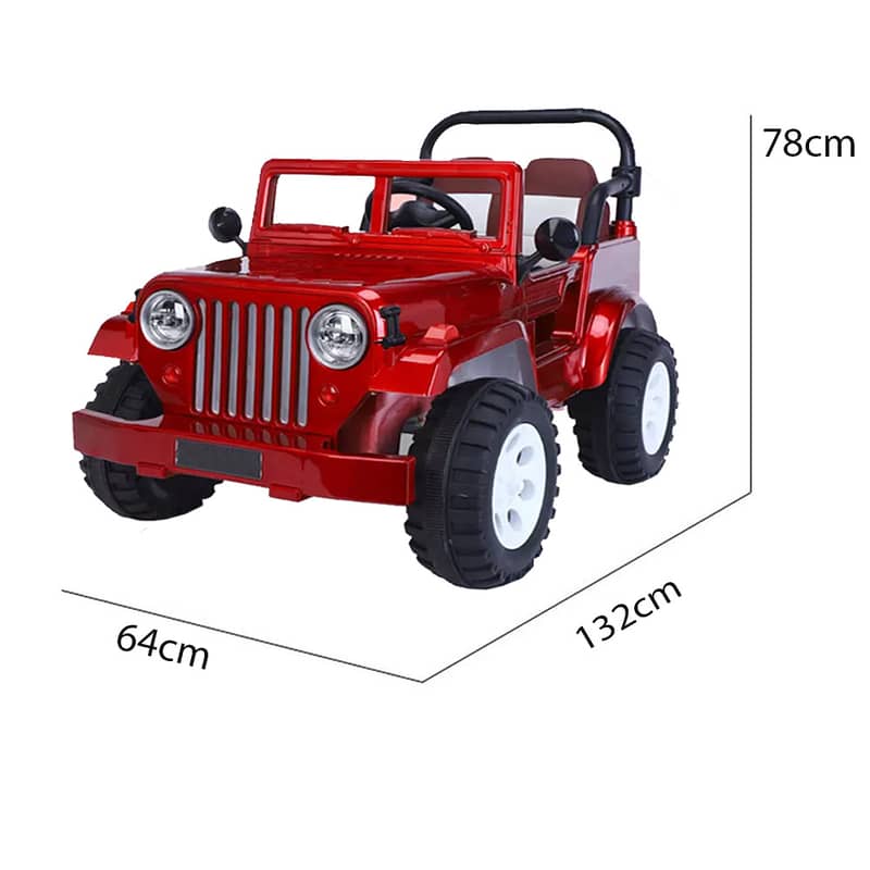 Electric 6V Battery Operated off Road Truck- شاحنة طرقات وعرة كهربائية 1