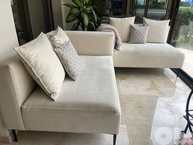 Two  sofas look like new Only $100 each 1