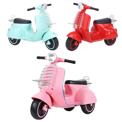 Children's Electric 6V Battery Operated Vintage Motor - دراجة نارية