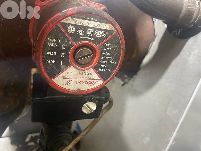 Boiler- شوديير مع حراق مع طرمبة 1