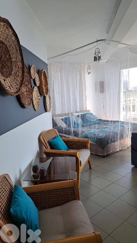 Bohemian beachfront chalet in jbeil - شاليه على شاطئ البحر في جبيل 9