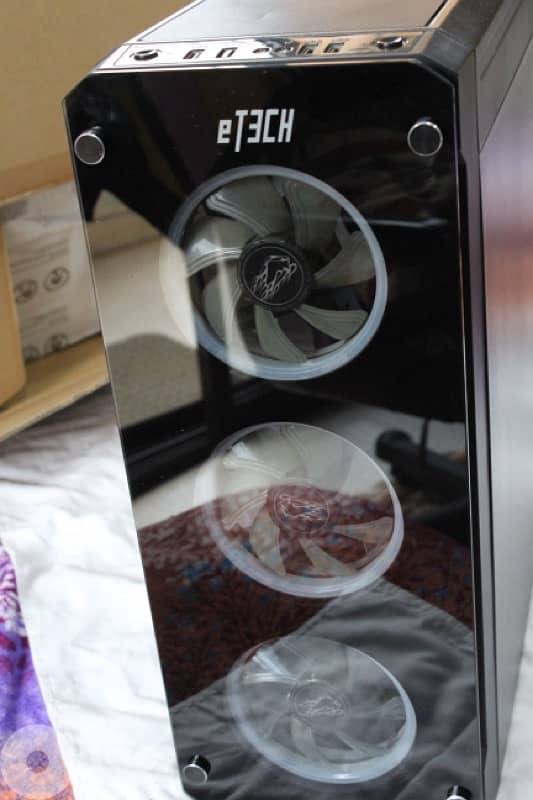 full computer with screen mouse keyboard & case 2