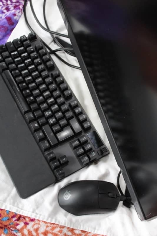 full computer with screen mouse keyboard & case 17