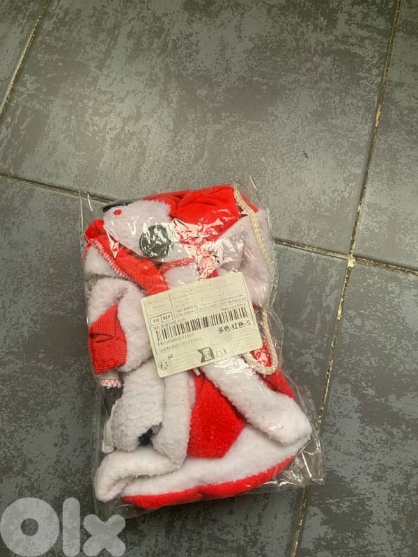 christmas outfit for all toy breeds under 10kgs 1