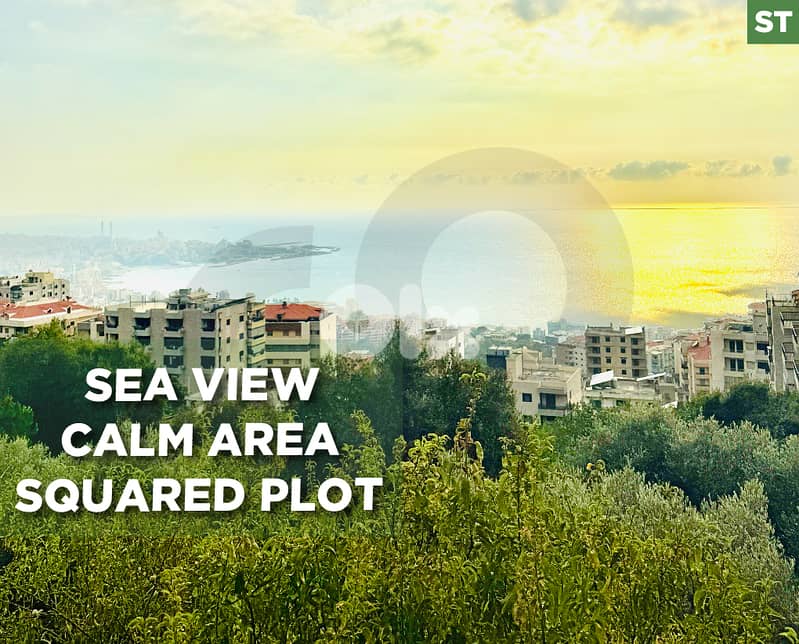 SEA VIEW- CALM AREA- SQUARED PLOT- sahel alma REF#ST129953 0
