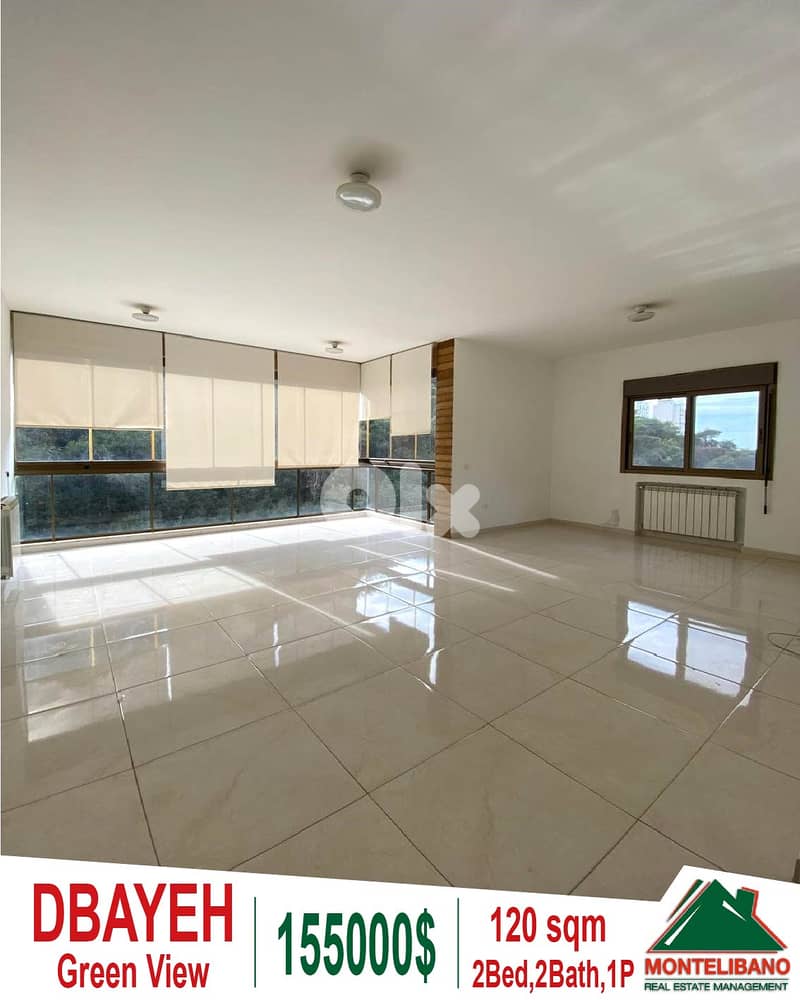 120 sqm Apartment For Sale in Dbayeh (ضبية) with Green View 0