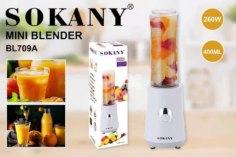 portable blender juicer mixer SOKANY 0