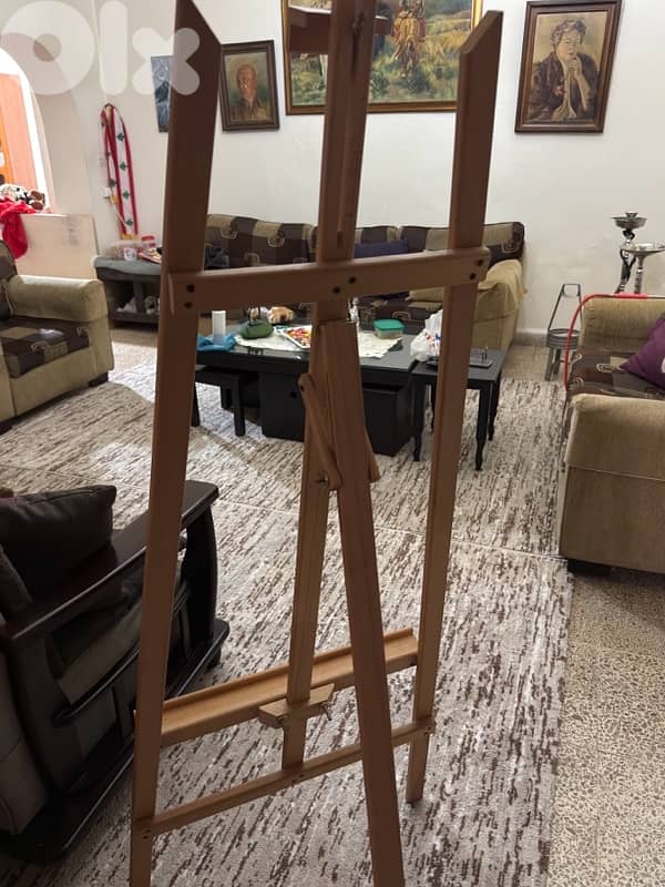 Italian Wood Easel 1