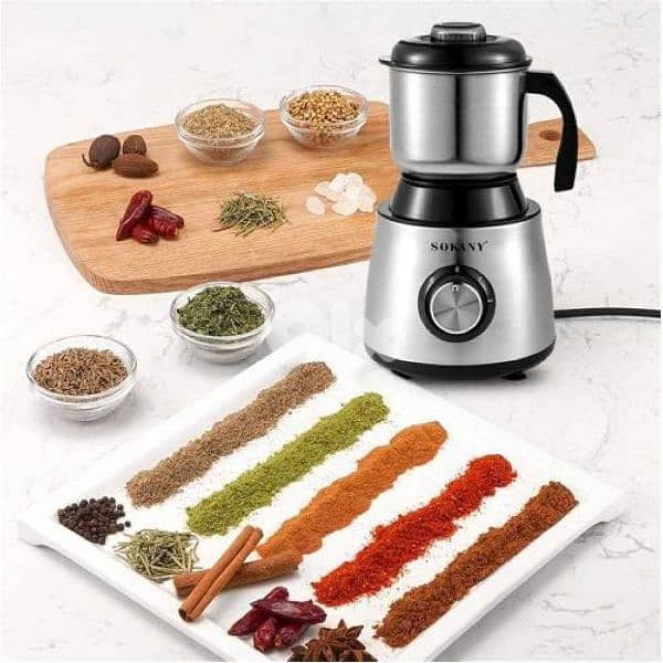 powder grinder SOKANY مطحنة بهارات 1