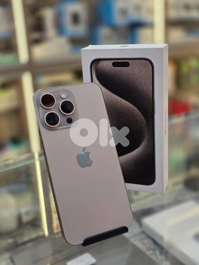 Used 15 pro max 256 gb natural 504 cycle