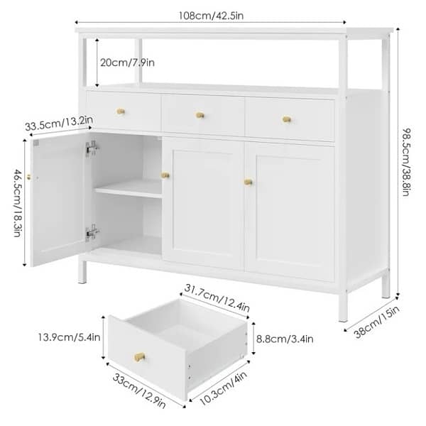 Sideboard Kitchen Cabinet 8
