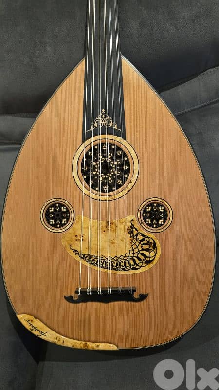 Oud Master Faruk Turunz Double Soundboard Nigra 2025 1