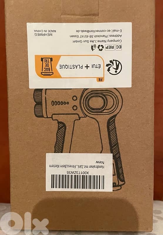 handgrip adjustable with counter digital 1