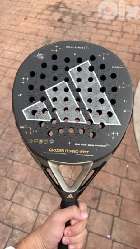 adidas cross it pro edt padel racket 0