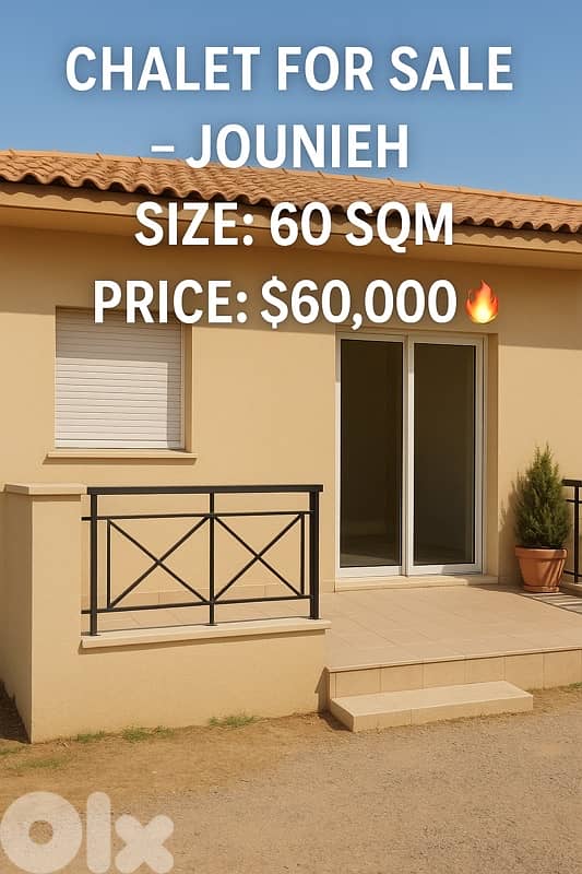 Chalet for Sale – Jounieh _ hot deal _ Needs Renovation _WA 0