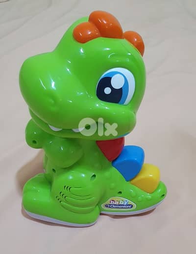 Baby Dino Dinosaur  Activity Centre Electric Game Teaches Letters 15$