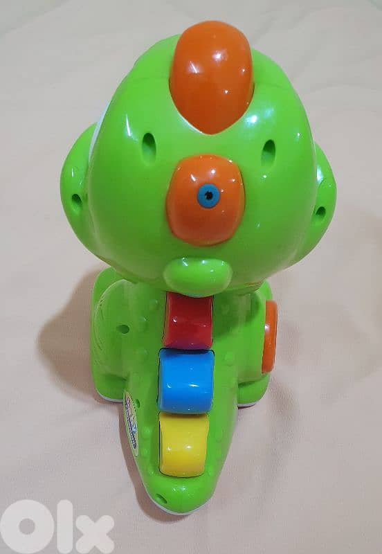Baby Dino Dinosaur  Activity Centre Electric Game Teaches Letters 15$ 5