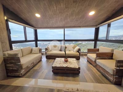 living room/outdoor seating area