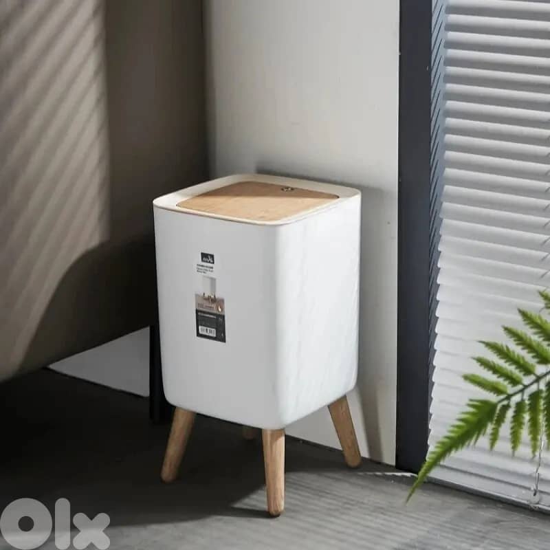 Nordic 10L Lidded Trash Can – Stylish Odor Control 0