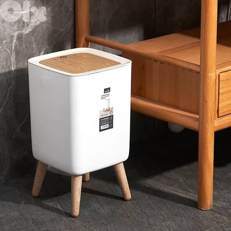 Nordic 10L Lidded Trash Can – Stylish Odor Control 5