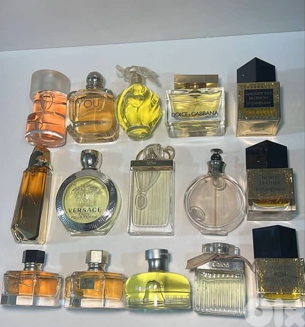 perfumes stock original 100% 12