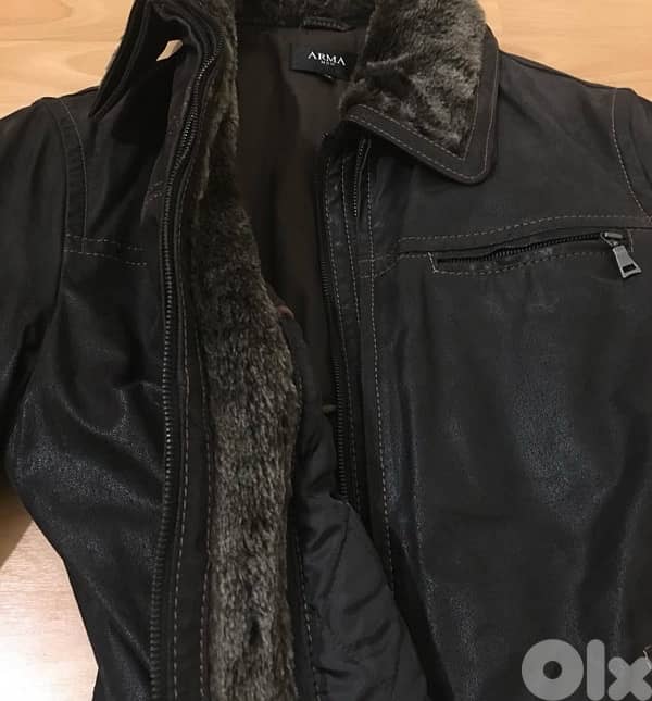 Jacket for men leather size 46. Arma germany 2