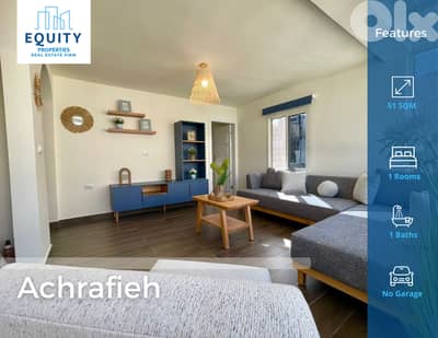 Furnished 51 SQM Apartment For Rent In Achrafieh شقة للإيجار #AA220724