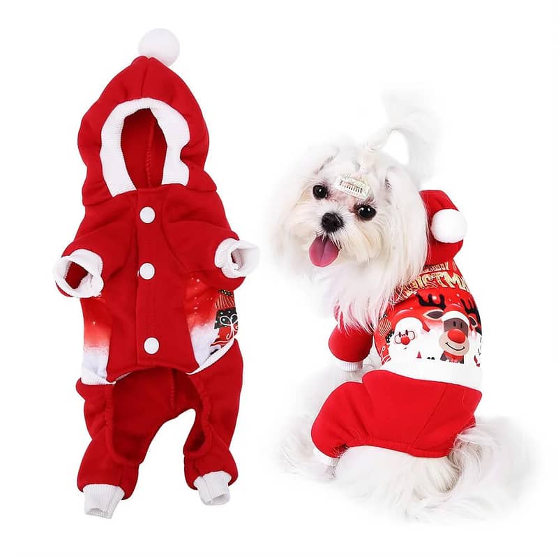Dog Christmas Costume 0