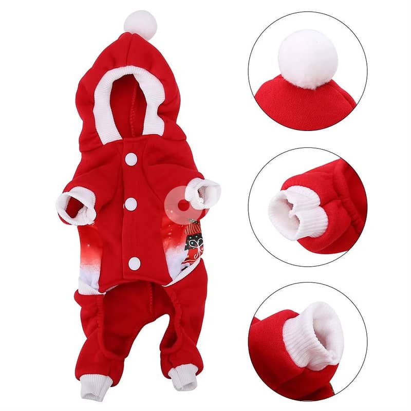 Dog Christmas Costume 2