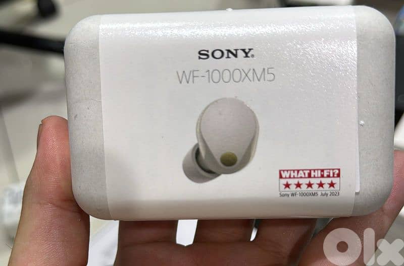 Sony WF-1000xm5 silver 0