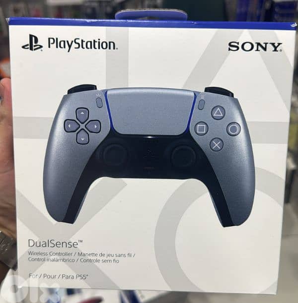 Sony Ps5 Dual sense sterling silver 0