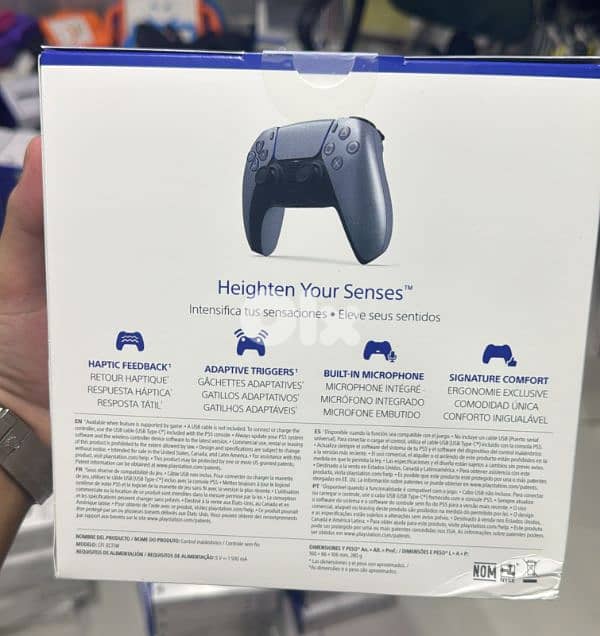 Sony Ps5 Dual sense sterling silver 1